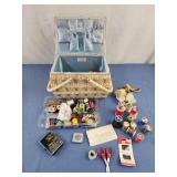 Dritz sewing box and contents!