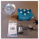 Energy and water saving shower head and sink