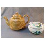 North Land Stoneware engres made in Japan tea pot