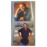 Photo of Sammy Kershaw and signed photo of Vern