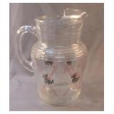 Scottish terrier water pitcher 9 x 7