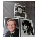 Signed photos of Charlie McCoy, DeN Chance and