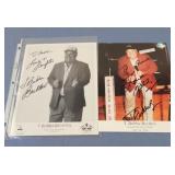 T BUBBA BECHTOL 2 AUTOGRAPHED 8X10S