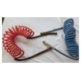 Service line supply line truck and trailer