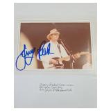 Jerry Reed at Greensboro 1983 autographed in 1994