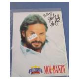 Moe Bandy autographed 8x10 1995