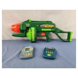 Blackjack 21, battleship pocket games, motorized