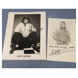 Gary Morris and Hal Ketchum autographed photos