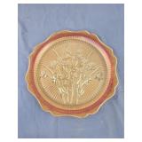 Jeanette Carnival Glass Iris and Herringbone