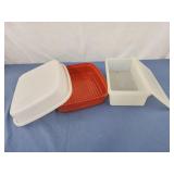 Vintage tupperware, marinating container