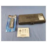 Sears craftsman empty utilty case, 7 pc hobby