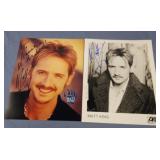 Matt King autographed 8x10s