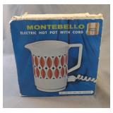 Montebello Electric Hot Pot with Cord set. Small