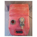 Tempo 6.5 GAL marine plastic gas tank