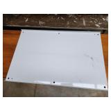 White steel enclosure panel 36x24
