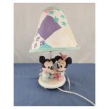 Vuntage baby minnie and mickey mouse nightlight
