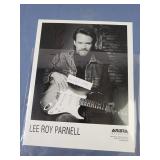 Lee Roy Parnell autographed 8x10