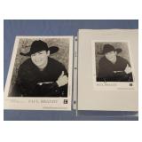 Paul Brandt autographed photos