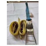 Ratchet 2" straps with hooks