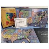Collectible quarter boards, first state