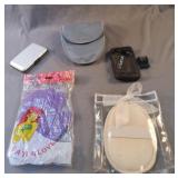 Credit card case, Norelco pouch and more....