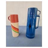 Aladdin QUART Thermos Bottle Blue with