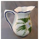 RCCL made in Portugal hand Painted Pitcher 6.5.
