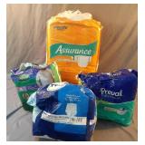 Misc lot of Mens size XL Depends, Large Tena, 2XL