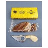 Wild Turkey Handmade Fixed Blade Bone Collector