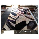 Hamade reversible quilt 42 x 72. Has FBW initials