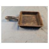 Cast iron 5 x 1 square pan