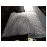 Handmade reversible baby quilt 41 x 40