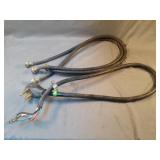 Power Supply Cord 4 prongs 38" long and 2 supply