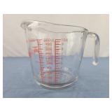 Fire King Anchor Hocking  32 oz glass measuring