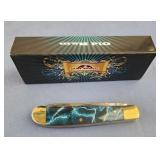 Old Ram pocket knife lightning double blade