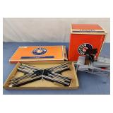 Lionel train track parts in original boxes