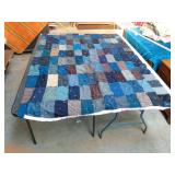 Handmade quilt 80 x 56