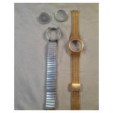 Watch bands and backs for parts