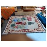 Christmas throw 48 x 60