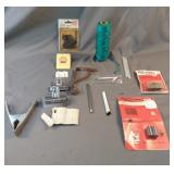 Misc lot including button magnets, push points