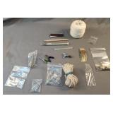 Misc lot including yarn, screws and more.....