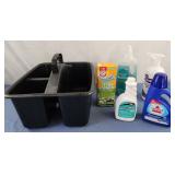 Nice Carry all and cleaning supplies, all are