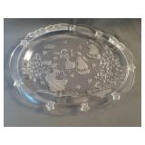 MIKASA Germany Holiday Classics Frosted Crystal
