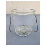Anchor hocking canning jelly jar with handle 4.5"