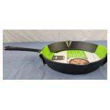 Family chef 10" cast iron pan