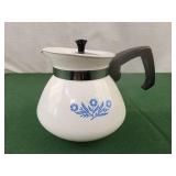 Corning Ware Blue Cornflower Pattern 6 Cup Tea