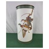 Vintage metal Wood Duck WM Zimmerman umbrella