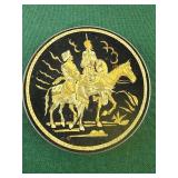 Spanish Damascene Small trinket dish