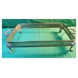 Silver plated casserole dish footed stand 14.5 x