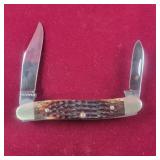 Case XX  Bone 06247 Large Pen 2 Blade folding